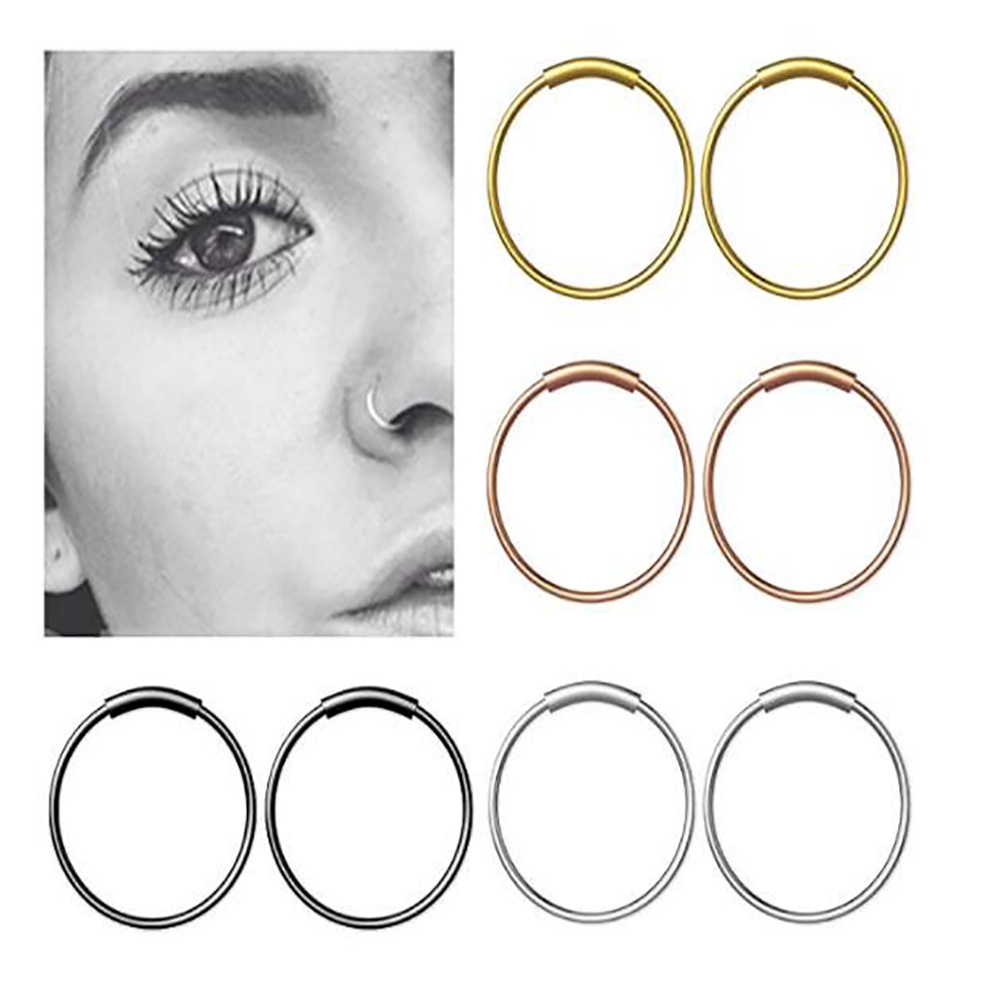 Body Jewelry Ear - 3pcs/lot 316L Surgical Steel Seamless Continuous