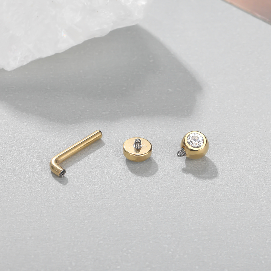 1PC Implant Grade Titanium Chr - Body Jewelry Vch review and price
