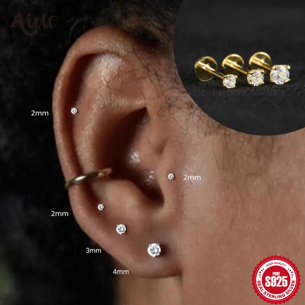 Aide 925 Sterling Silver Moiss - Body Jewelry Labret review and price