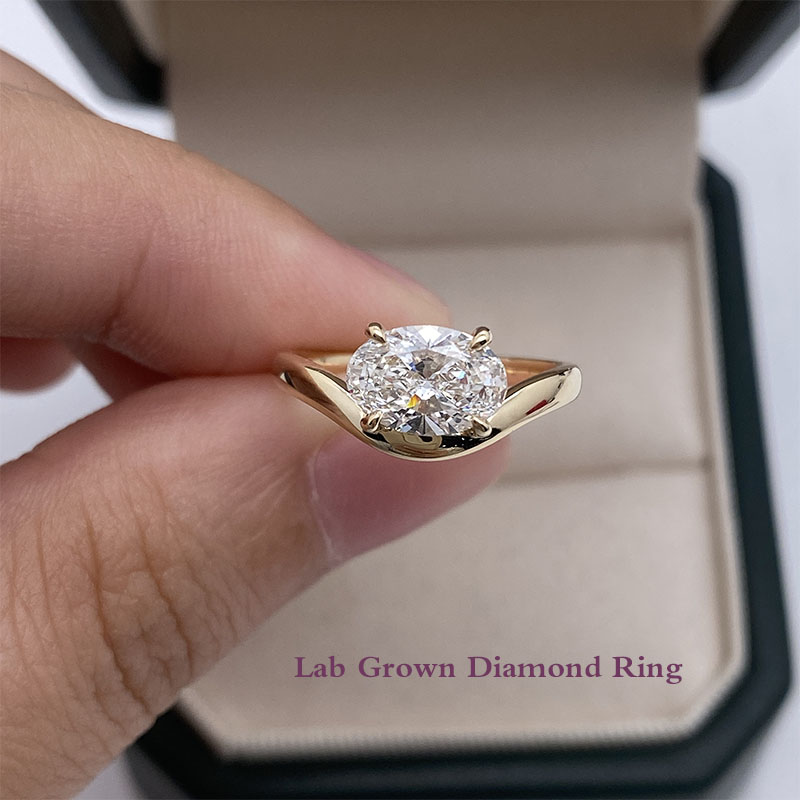 1.00ct DEF/VS Oval Cut HPHT CV - Body Jewelry Vch review and price