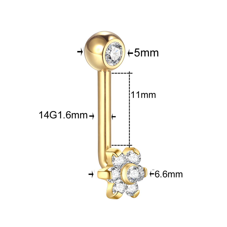 1PC Titanium Christina Vertica - Body Jewelry Vch review and price