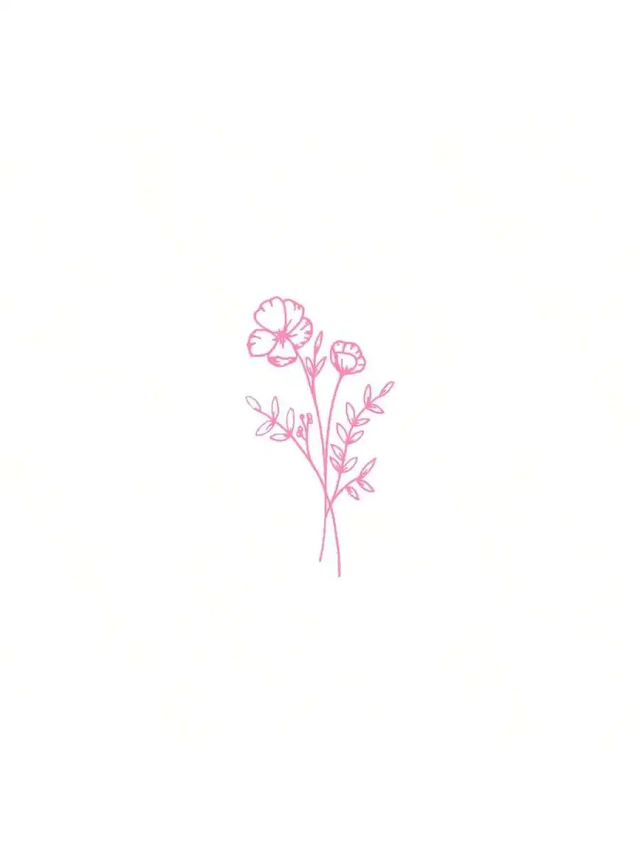 1pc Wild Flower Car Sticker, S - Body Jewelry Stickers review and price