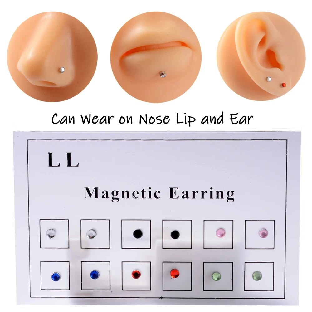 12PCS/Card Fake Cheater Non Pi - Body Jewelry Labret review and price