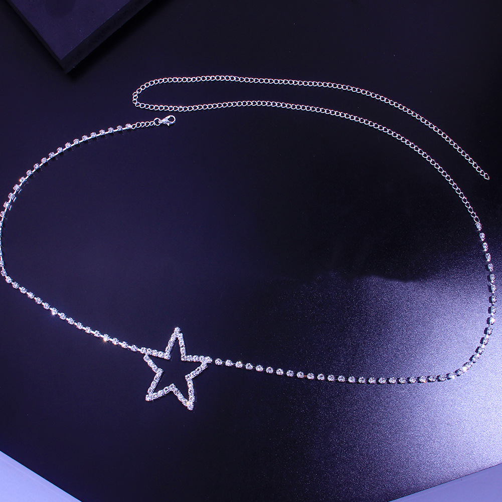 Luxury Rhinestone Heart Star W - Body Jewelry Charms review and price