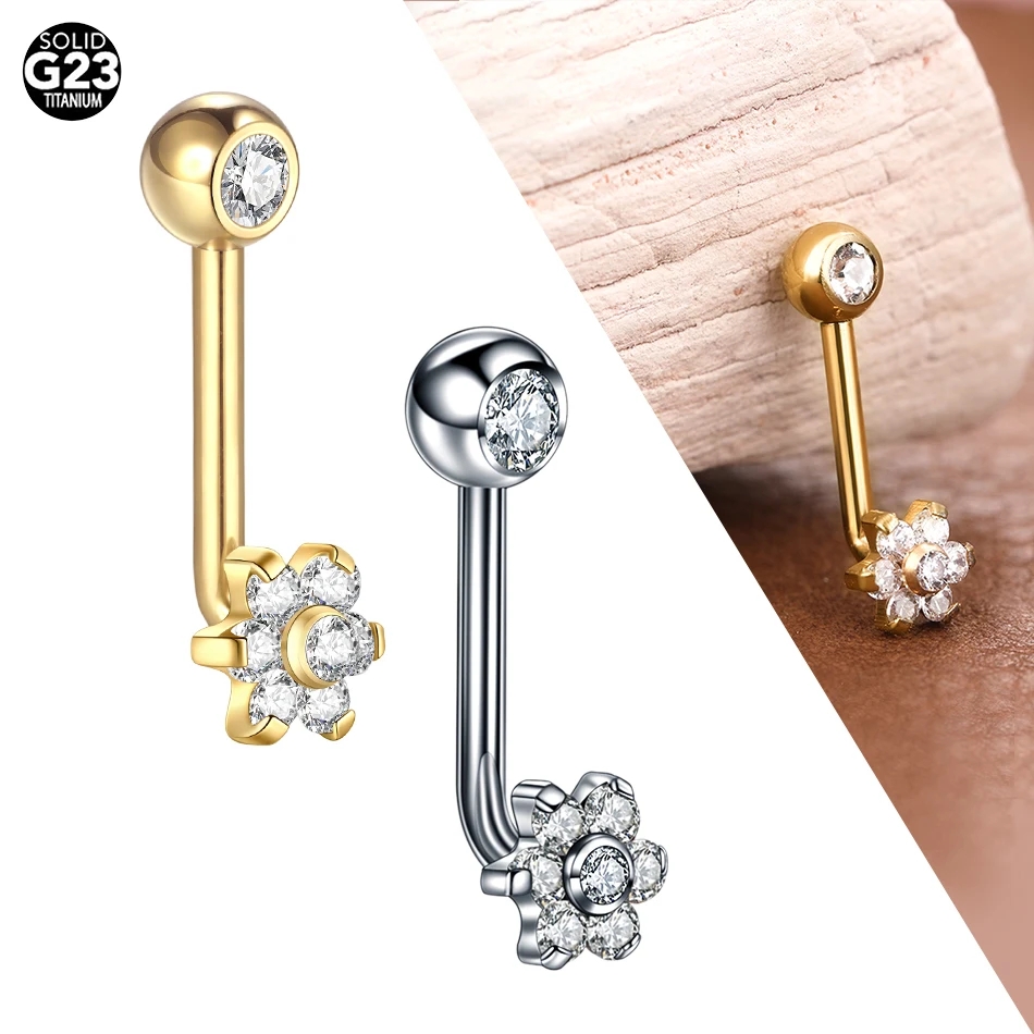 10pcs/lot Titanium Zircon Chri - Body Jewelry Vch review and price