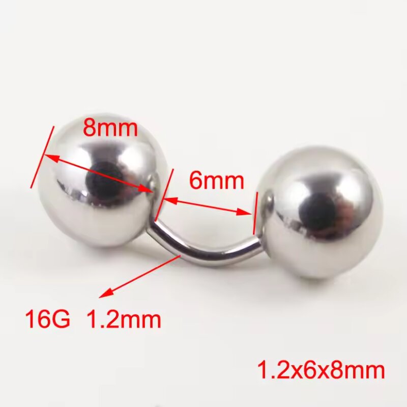 1 Piece Big Ball 316L External - Body Jewelry Vch review and price
