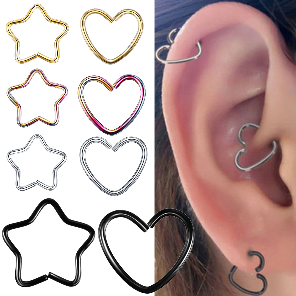 Body Jewelry Surgical Steel Da - Helix Cartilage Ring review and price