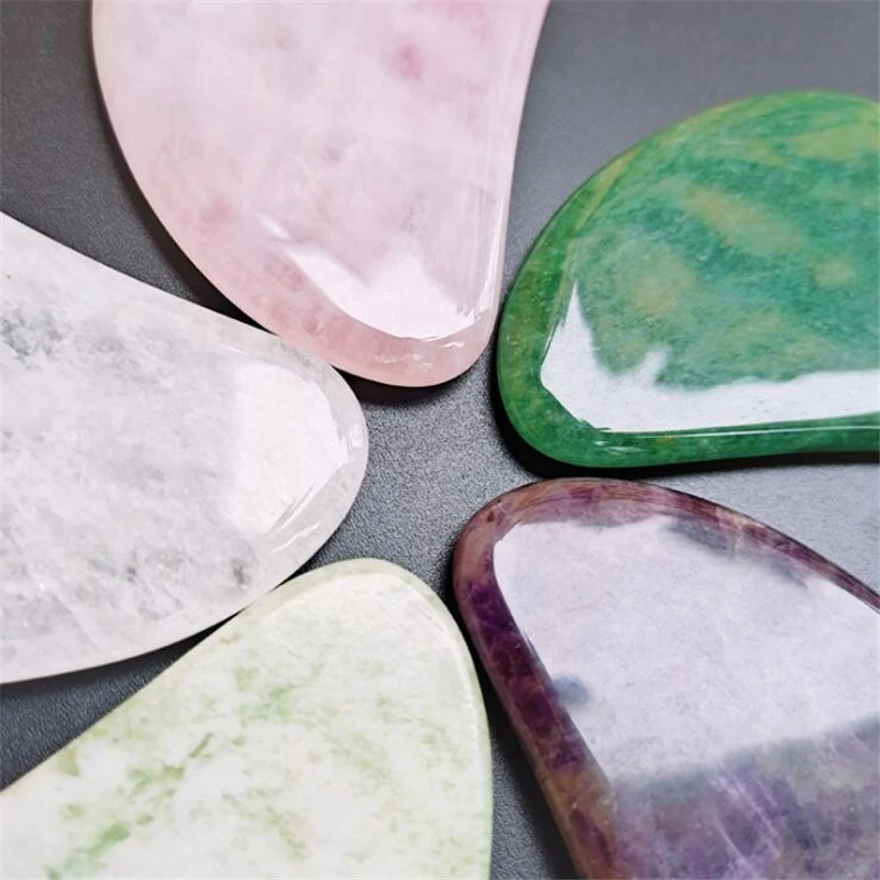 Natural Green Jades Roller Fac - Body Jewelry Materials review and price