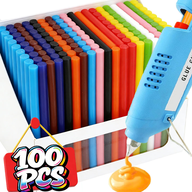 Colorful Hot Melt Glue Sticks  - Body Jewelry Glue review and price
