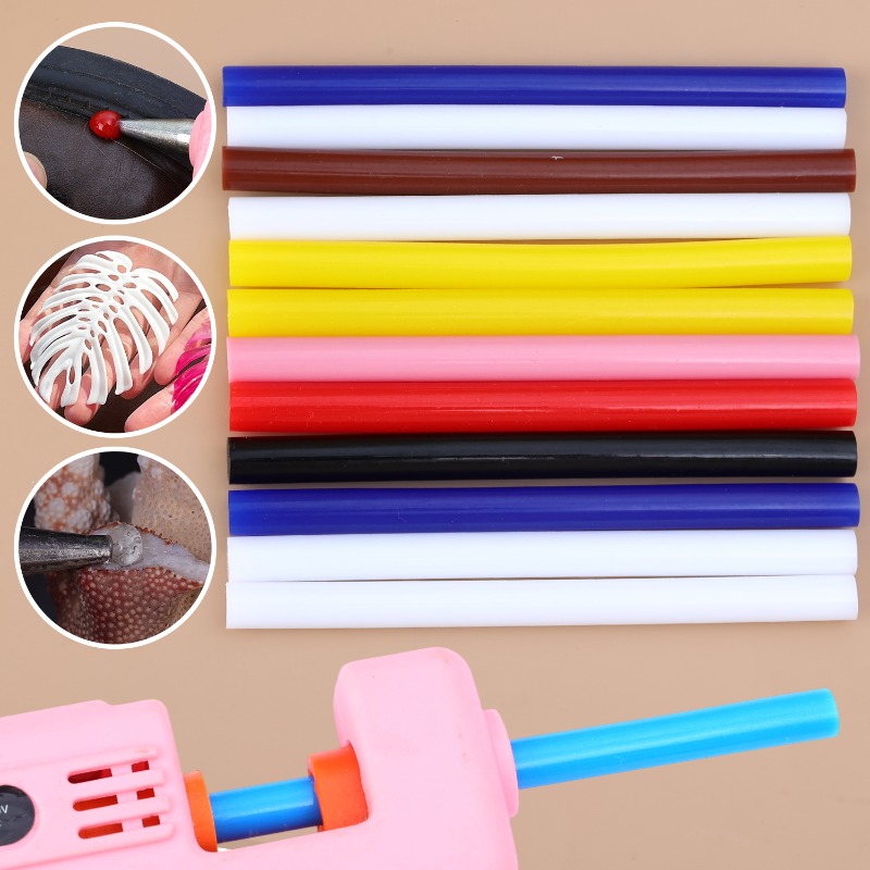 Colorful Hot Melt Glue Sticks  - Body Jewelry Glue review and price