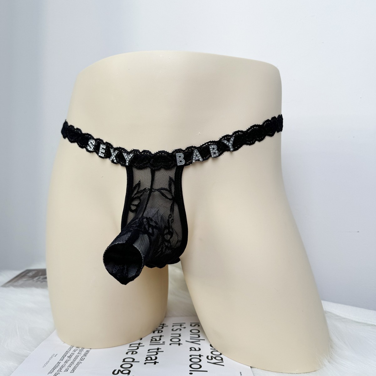 New Custom Thongs Men Name Pan - Body Jewelry Names review and price