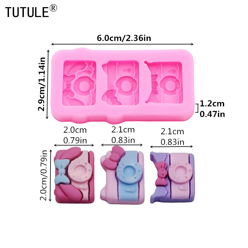 Cartoon Camera silicone mold r - Body Jewelry Display Case review and price