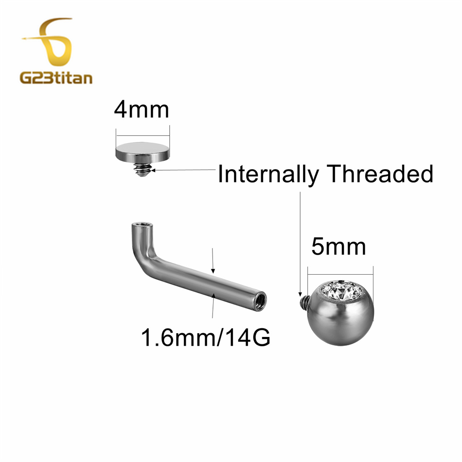 1PC Titanium Pussy Piercing Ch - Body Jewelry Vch review and price