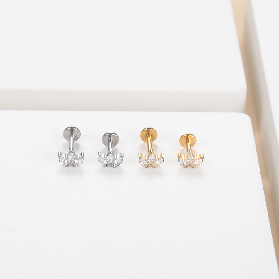 1pc Labret Piercing Titanium L - Body Jewelry Labret review and price