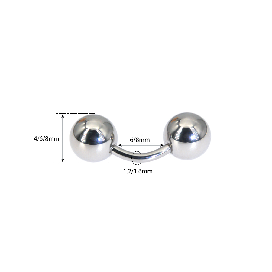 1Pc 316L Surgical Steel Curved - Body Jewelry Vch review and price
