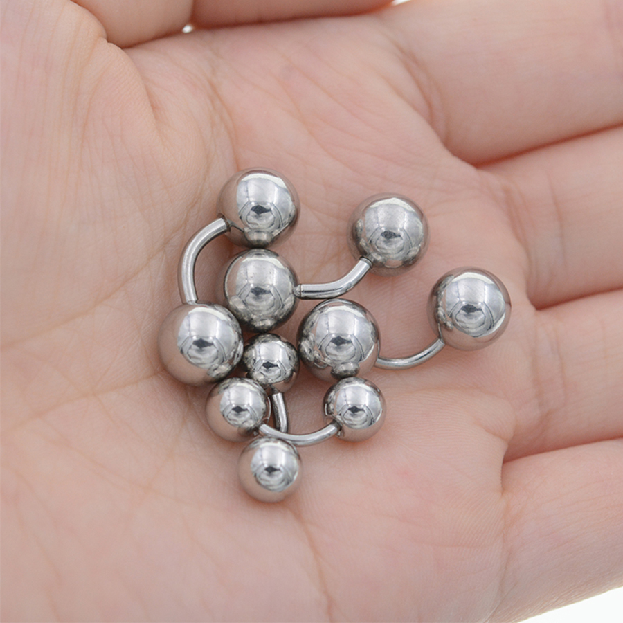 1Pc 316L Surgical Steel Curved - Body Jewelry Vch review and price