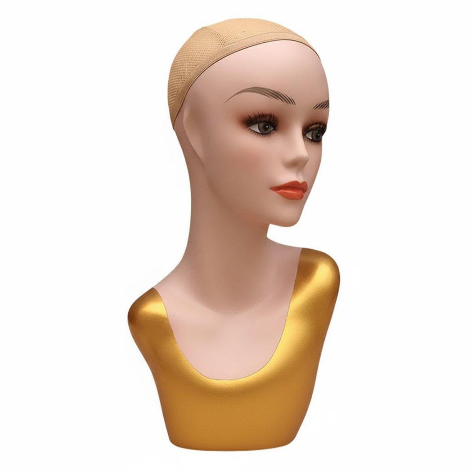 Realistic Female Mannequin Hea - Body Jewelry Materials review and price