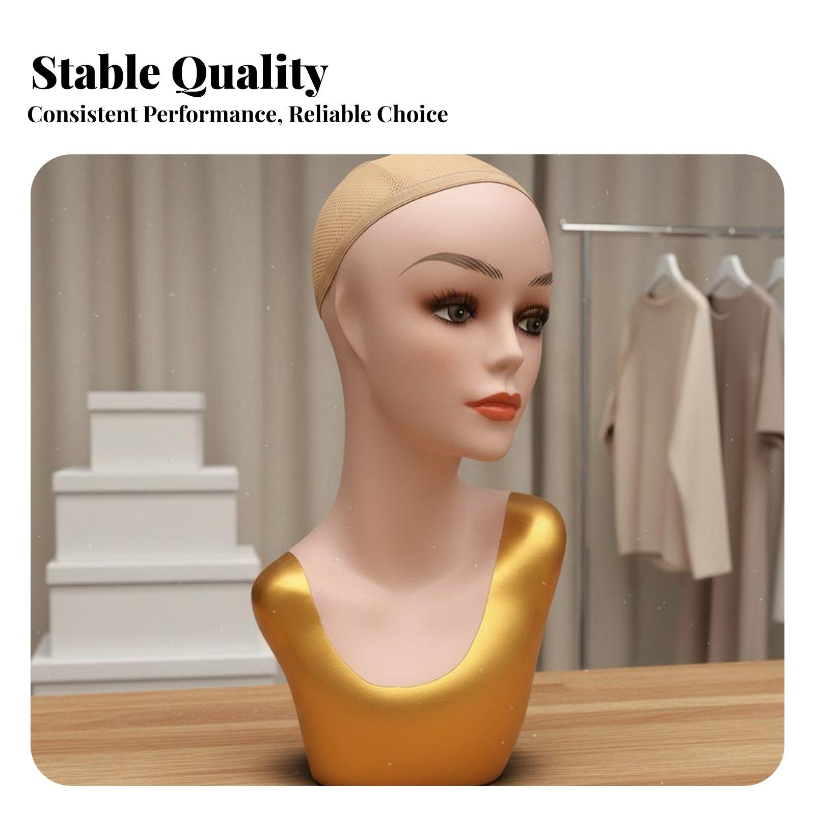 Realistic Female Mannequin Hea - Body Jewelry Materials review and price